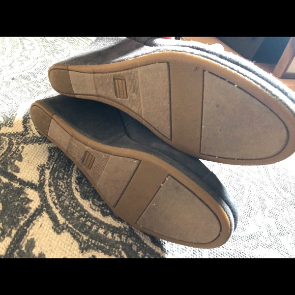 Toms Gray Wedge Boots Size 8 - Picture 4 of 5